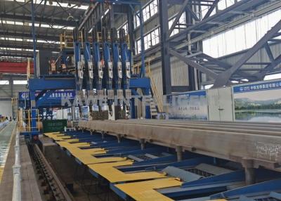 China Maschinen-Schienen-Spanne 8000mm der Brücken-U Rib Multi Electrode Gantry Welding zu verkaufen