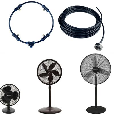 China Summer Fan Mist Kit For Summer Cooling Patio Breeze Mist Line With Brass Spout 3/4