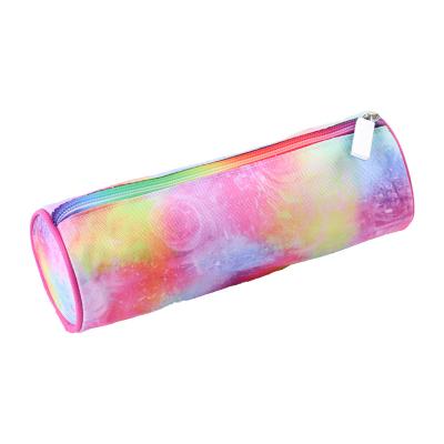 China Fashionable hot sale waterproof soft RPET soft sided novelty and shop colorful stationery and cosmetics pen bag makeup bag for child for sale