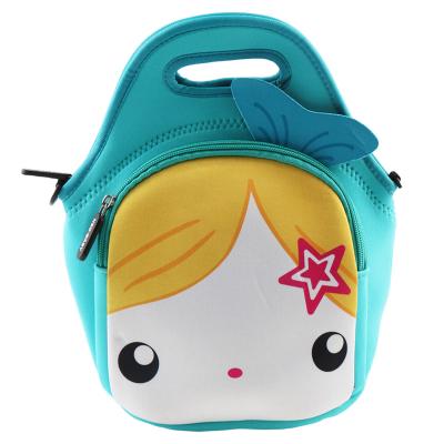 China 2022 Wholesale Custom Fashion Zipper New Style School Insulated Waterproof Large Meal Prep Lunch Cooler Box Thermal Bag For Kid for sale