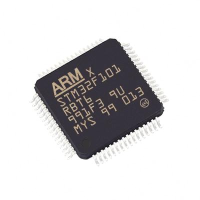 China New standard original microcontroller electronic components LQFP64 MCU STM32F101RBT6 online integrated circuits for sale