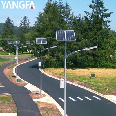 China ROAD Bridgelux SMD Sidewalk Ip65 Waterproof Solar 120W Led Street Lamp for sale