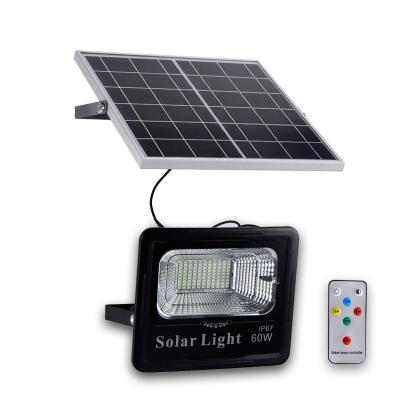 China Square/Stadium/garden/road DF02 ABS Plastic Wholesale Ip65 Outdoor 25W 40W 60W 100W 200W Solar LED Flood Light for sale