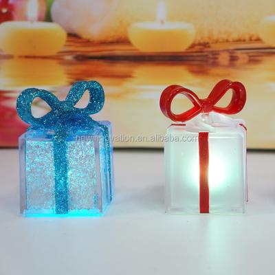 China 1L slow flickering color LED light plastic gift box gift item for sale