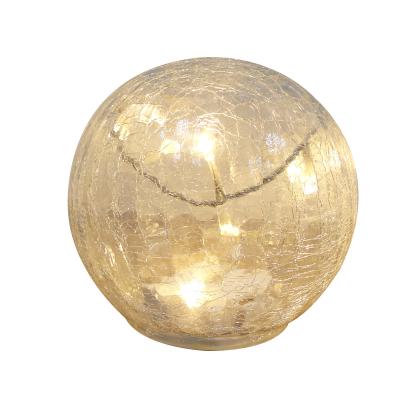 China 2021 Hot sales christmas decoration supplies Christmas lights 15L warm white copper wire glass ball light for home decoration for sale