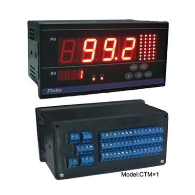 China Using Front Panel Process Keys Indicator 16 Channel Digital Temperature Scanner CTM-1X for sale