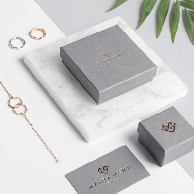 China Wholesale Custom Logo Jewelry Gift Packaging Necklace Box Cardboard Jewelery Earring Paper Packing Luxury Pendant Small Package Custom Logo Jewelry Gift Packaging Necklace Box for sale