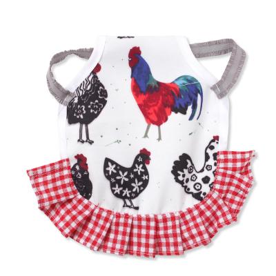 China Viable YA GLITTER Chicken Saddle Standard Chicken Jacket Apron With Elasticity Straps for sale