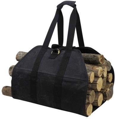 China Heavy Duty Canvas Canvas Log Tote Bag for sale