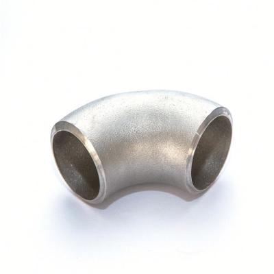 China Industrial 304 / Oil Gas Water Degrees 90 316 ASME B16.9 Stainless Steel Pipe Fitting Elbow for sale