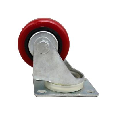 China PIVOT STARDRAWING 2 inch PU caster wheel 50mm for sale