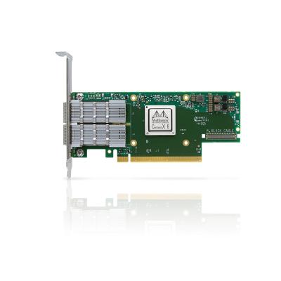 China MCX653106A-HDAT Server for Mellanox ConnectX-6 VPI Network Adapter Dual Port PCIe3.0/4.0 x16 HDR IB 200Gb/s and 200GbE QSFP56 Card for sale