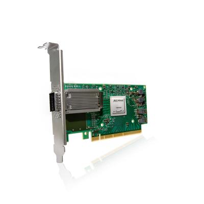 China Favorable Server Price Mellanox Connectx-5 Fiber Optic Network Card for sale