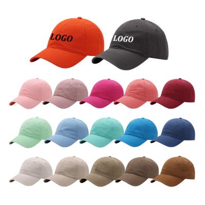 China WD-A04 JOINT patch logo custom unisex dad hats distressed baseball caps wholesale hats for sale