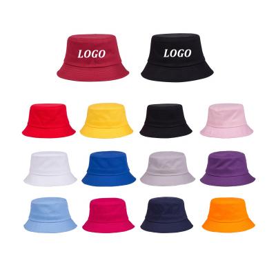 China WD-A12 Fashion Bulk Empty Embroidery Custom Bucket Hat Custom Logo Reversible Bucket Hat for sale