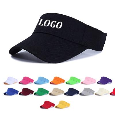 China Fluorescent Verified Color WD-A160 Summer Sun Visor Hats Outdoor Sports Sun Protection Sun Visor Hats for sale