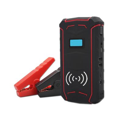 China 12V Auto Wireless Charging Passenger Car Emergency Tools 12000 Mah Multi Function Portable Car Jump Starter KC09 for sale