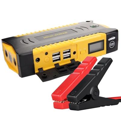 China Portable Emergency Hammer 12000mah Car Jump Starter 6v 9v 12v 24v Voltage Power Bank for sale