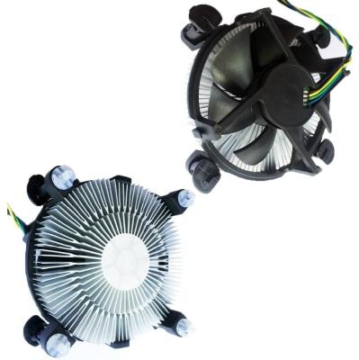 China Cooler CPU Computer Fan With Aluminum Alloy Heatsink For Socket Intel 775pin 1156 Pin CPU for sale