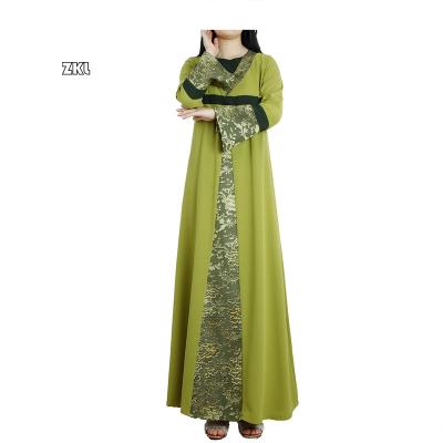 China 2021 Sale Dubai Women's Daily Hot Formal Casual Malaysian National Muslim Maxi Dress Arabic Long Dress Muslim Costume For Women for sale