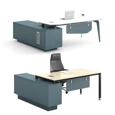 China whalesale Office workstation and Chair Simple Modern Executive President Supervisor Boss Desk for sale