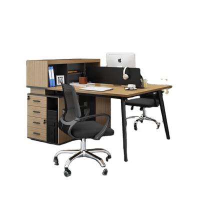 China combination computer desk office furniture simple modern staff office desk and chair for sale