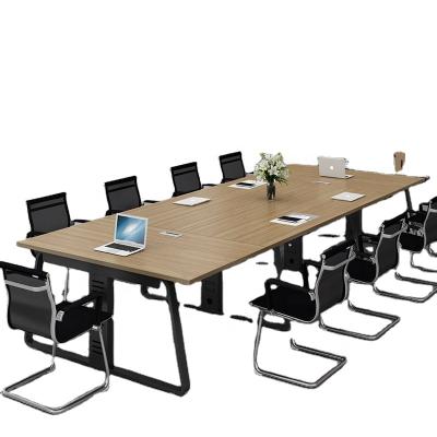 China Office conference desk and chair combination fashionable meeting table modern training negotiation table for sale