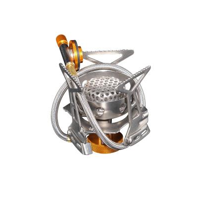 China Easy Carrying Volcano furnace camping automatic ignition gas stove portable backpacking picnic stove mini burners heads for sale