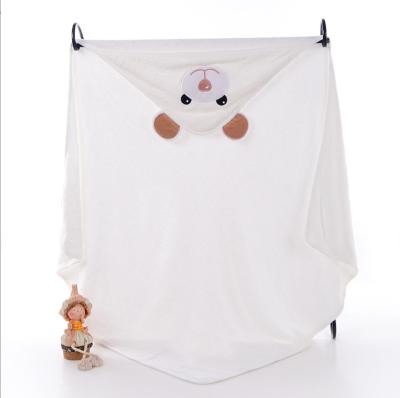 China Sustainable Baby Shower Hooded Bath Towel Cotton Hooded Bath Towels For Babies for sale