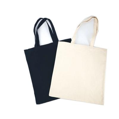 China Wholesale 100% Reusable Handled Economical Cotton Tote Bags for sale