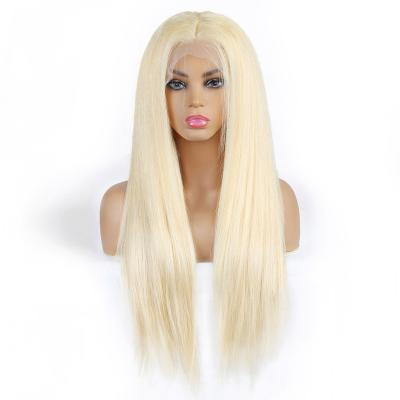 China Cheap Front 613 Honey Blonde Bob Wig, Hd Short Full Lace Hair Wig, Transparent Curly Lace Front Wig Silky Straight Hair 613 Lace Front Wig for sale