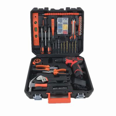 China DIY Tool Working Kit Home Power Tool Set 44 Pcs Electric Home Rechargeable Wooden Decoration Drill for sale