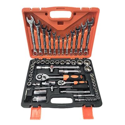 China Auto Repair Tool 61pcs Industrial Grade Socket Wrench Set Auto Repair Tool Hand Tool for sale