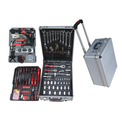 China Repair tool kit; 186pcs Household Repair Tool Kit Household Cabinet Tool Socket Wrench Tools, Cars and Bicycles for sale