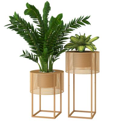 China CLASSIC Simple And Generous Metal Plant Stand Indoor And Elegant Plant Rack , Pedestal Plant Stand for sale