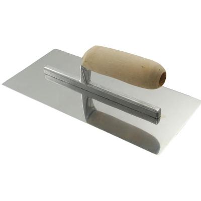 China Stainless Steel Plastering Trowel Metal Wood Handle SQUARE Trowel for sale