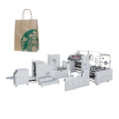 China Hot Selling LSB 330 R Paper Bag Making Machines Price Full Automatic Paper Bag Making Machines Paper Bags For Sale for sale