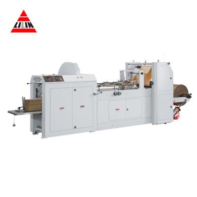 China food & Full Automatic Factory LMD-400G Beverage Packaging Paper Bag Making Machine For V Bottom Bags for sale