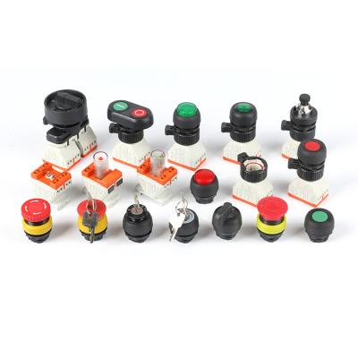 China Area 1& 2 or 21 zone 21 red yellow blue green 24 volt 30 mm led push button switch for sale