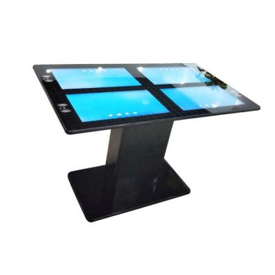 China Factory direct supply 43 inch survey machine 43 inch/55 inch touch table capacitive touch tea table for sale