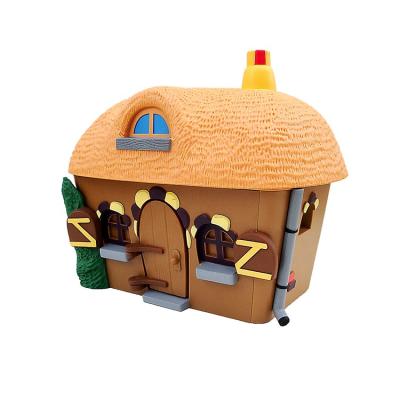 China BPA Free Maker Building House Kids Toys Construction Other Educational Toys Kit Baby Gift Assembly Thatched Cottage Toy for sale