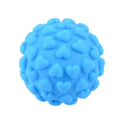 China 6Pcs Engagement Exploration and Touch Ball Rubber Textured Hand Sensory Baby Toys Ball Training and Massaging Soft Ball Early Educational Toy for sale