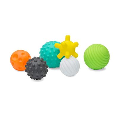 China Sensory Exploration & Engagement Sensory Exploration & Engagement OEM Early Education Baby Multi Textured Soft Sensory Balls Forming 8 Sensory Balls Set for sale