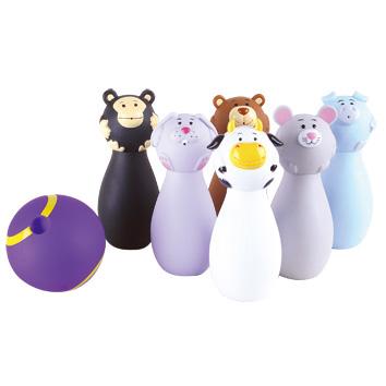 China (10 lbs) 40-49kg Children's Plastic Cartoon Animal Bowling Set Mini Bowling Ball Indoor Sports Smart Toys Kids Play Game for sale