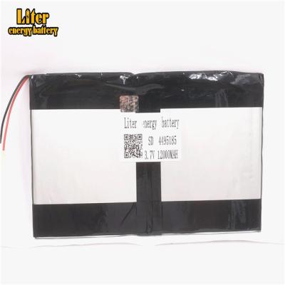 China Digital Products 4495185 12000mah Lithium Polymer Battery 3.7V Lipo Single Cell Tablet Battery CE Digital Rechargeable Products 12 Months CN; GUA for sale