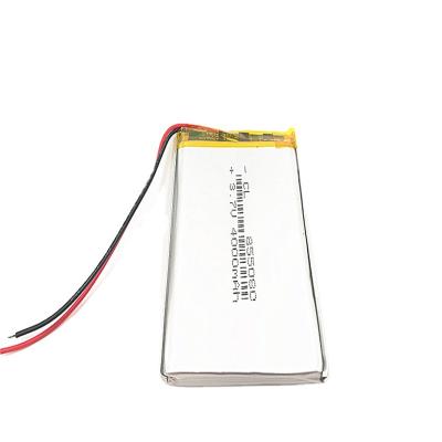 China Toys 3.7V 4000mAh 855080 805080 Rechargeable Lithium Polymer LiPo Battery Cells For Mp3 Power Bank for sale