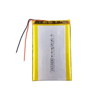 China Home Appliances Rechargeable Silver Lithium Ion Battery 606090 Car Audio 4000mah Liter 3.7V Energy Battery Customized By Customer 500 Times 0.05 for sale