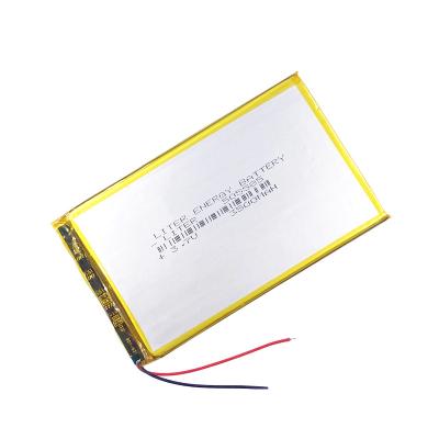 China Solar home appliances 3500mah 505585 rechargeable lipo battery Li ion polymer lithium 3.7V battery with PCM for sale