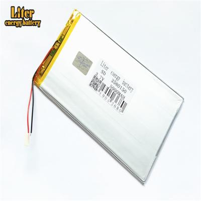 China Toys Wholesale Ultra Thin 3580150 Rechargeable 5000mAh Lipo Batteries 3.7V Lithium Ion Polymer for sale