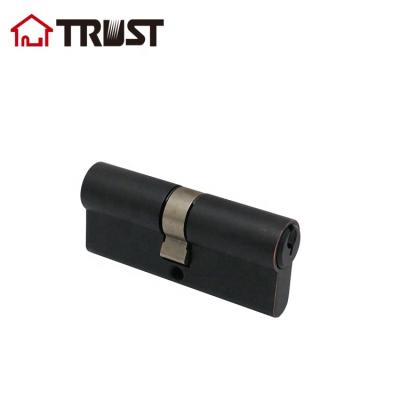 China TRUST A70-RB Euro Brass Cylinder Dual Cylinder Door Lock Key To Lock for sale